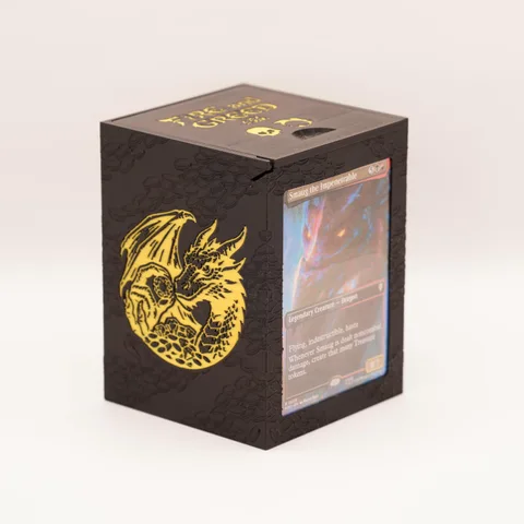 Smaug Hoard deck box — published shop photo